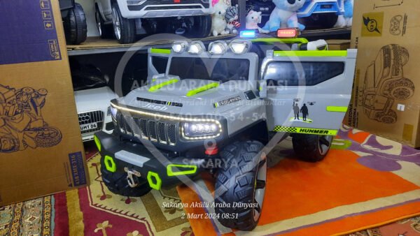 İthal Jeep 4x4 Eva Teker Akülü Araba Jip 12 Volt