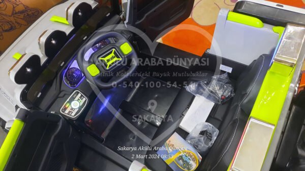 İthal Jeep 4x4 Eva Teker Akülü Araba Jip 12 Volt