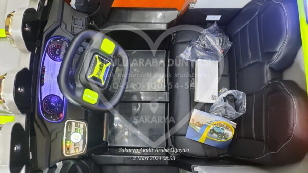 İthal Jeep 4x4 Eva Teker Akülü Araba Jip 12 Volt