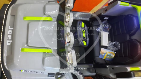 İthal Jeep 4x4 Eva Teker Akülü Araba Jip 12 Volt