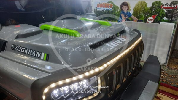 İthal Jeep 4x4 Eva Teker Akülü Araba Jip 12 Volt