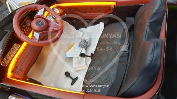 S600 4x4 Eva Teker 12 Volt Akülü Araba Işıklı Kapı