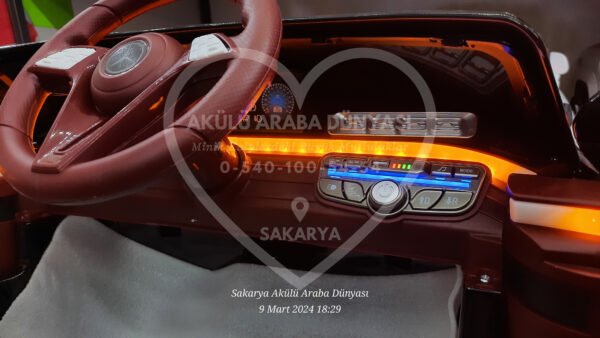 S600 4x4 Eva Teker 12 Volt Akülü Araba Işıklı Kapı