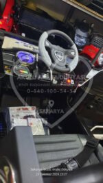 4×2 İznik 12 Volt Çift Kişilik Polis Akülü Araba (96-445) - Görsel 10