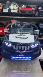 4×2 İznik 12 Volt Çift Kişilik Polis Akülü Araba (96-445) - Görsel 15