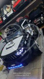 4×2 İznik 12 Volt Çift Kişilik Polis Akülü Araba (96-445) - Görsel 16