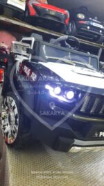 4×2 İznik 12 Volt Çift Kişilik Polis Akülü Araba (96-445) - Görsel 17