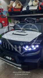 4×2 İznik 12 Volt Çift Kişilik Polis Akülü Araba (96-445) - Görsel 18