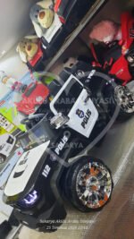 4×2 İznik 12 Volt Çift Kişilik Polis Akülü Araba (96-445) - Görsel 5