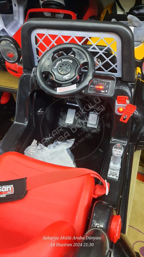 Pilsan 05-203 Apache 12 Volt Akülü Araba Kumandalı