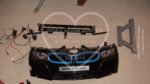 BMW i8 Akülü Araba Ön Panjur ve Yedek Parça