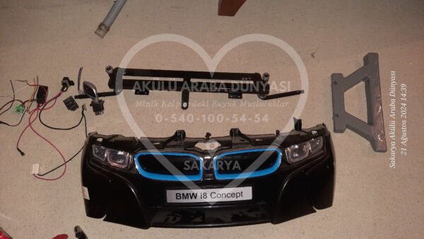BMW i8 Akülü Araba Ön Panjur ve Yedek Parça - Görsel 1