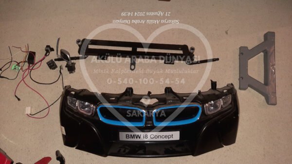 BMW i8 Akülü Araba Ön Panjur ve Yedek Parça - Görsel 2