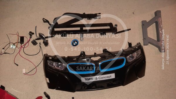 BMW i8 Akülü Araba Ön Panjur ve Yedek Parça - Görsel 4