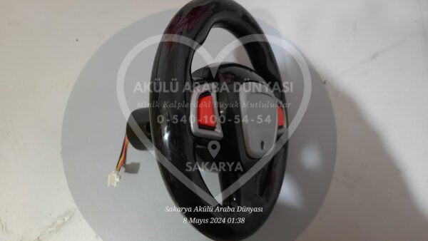 BabyHope 436 E-Drive-5 Akülü Araba Direksiyonu Kablolu Tuşlu