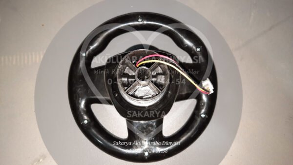 BabyHope 436 E-Drive-5 Akülü Araba Direksiyonu Kablolu Tuşlu