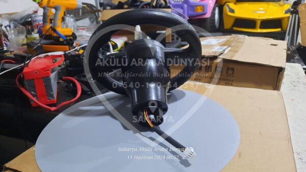BabyHope 437 Q Suv Akülü Araba Direksiyonu Kablolu Tuşlu