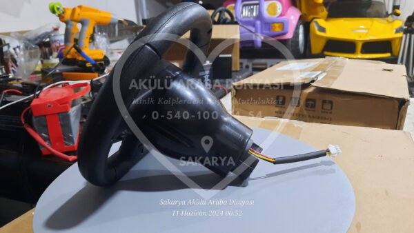 BabyHope 437 Q Suv Akülü Araba Direksiyonu Kablolu Tuşlu