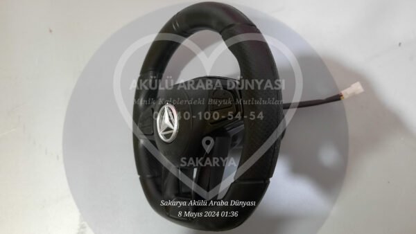 BabyHope 444 GTR Sport Akülü Araba Direksiyonu Kablolu Tuşlu