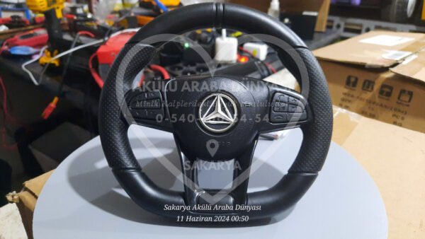 BabyHope 444 GTR Sport Akülü Araba Direksiyonu Kablolu Tuşlu