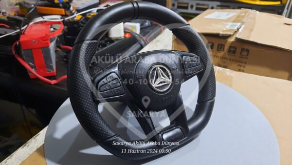 BabyHope 444 GTR Sport Akülü Araba Direksiyonu Kablolu Tuşlu