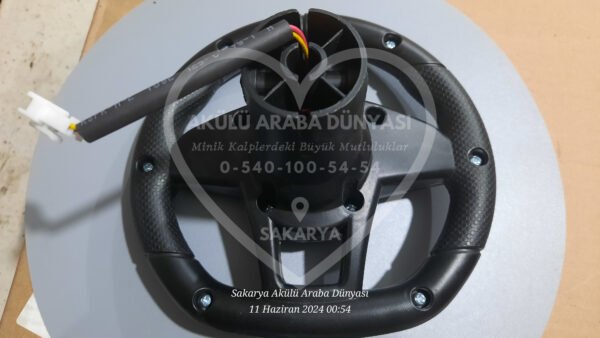 BabyHope 444 GTR Sport Akülü Araba Direksiyonu Kablolu Tuşlu