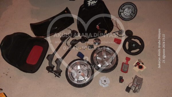 Bazı Akülü Araba Motosiklet ve Atv Yedek Parçaları Karışık