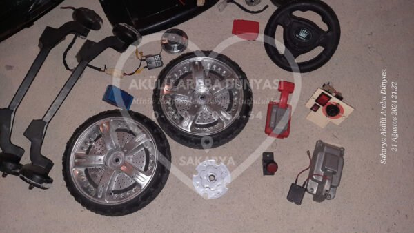Bazı Akülü Araba Motosiklet ve Atv Yedek Parçaları Karışık