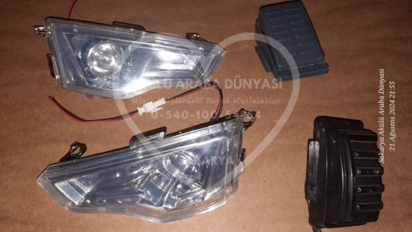Bazı Akülü Araba Yedek Parçaları Far Hoparlör Gaz Pedalı
