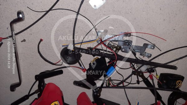 Ferrari Rastar Akülü Araba F12 Kapı ve Gaz Pedalı