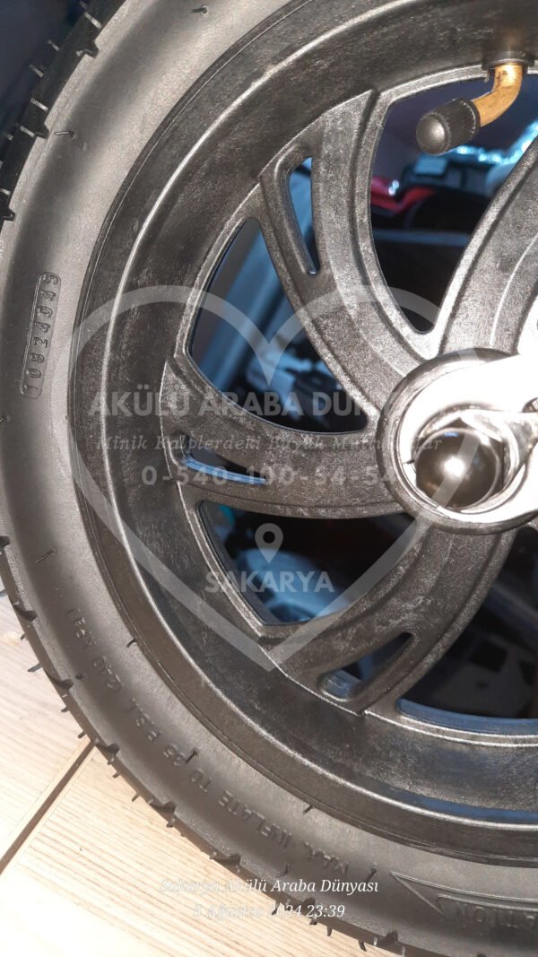 24 Volt Akülü Çocuk Motosiklet Turuncu 3 Vites