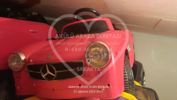 Mercedes SL 300 6 Volt Akülü Araba Yedek Parça - Görsel 2