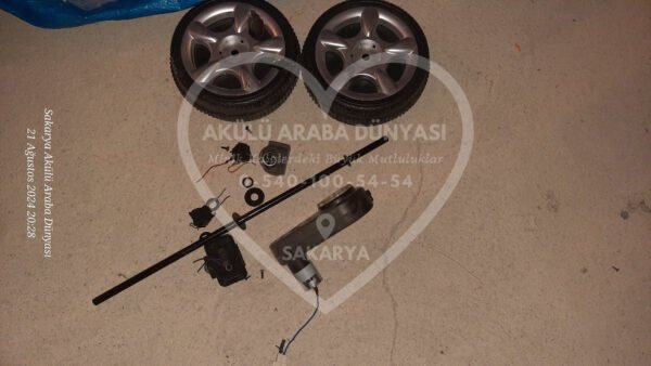 Mini Cooper 6 Volt Akülü Araba Yedek Parçaları - Görsel 1
