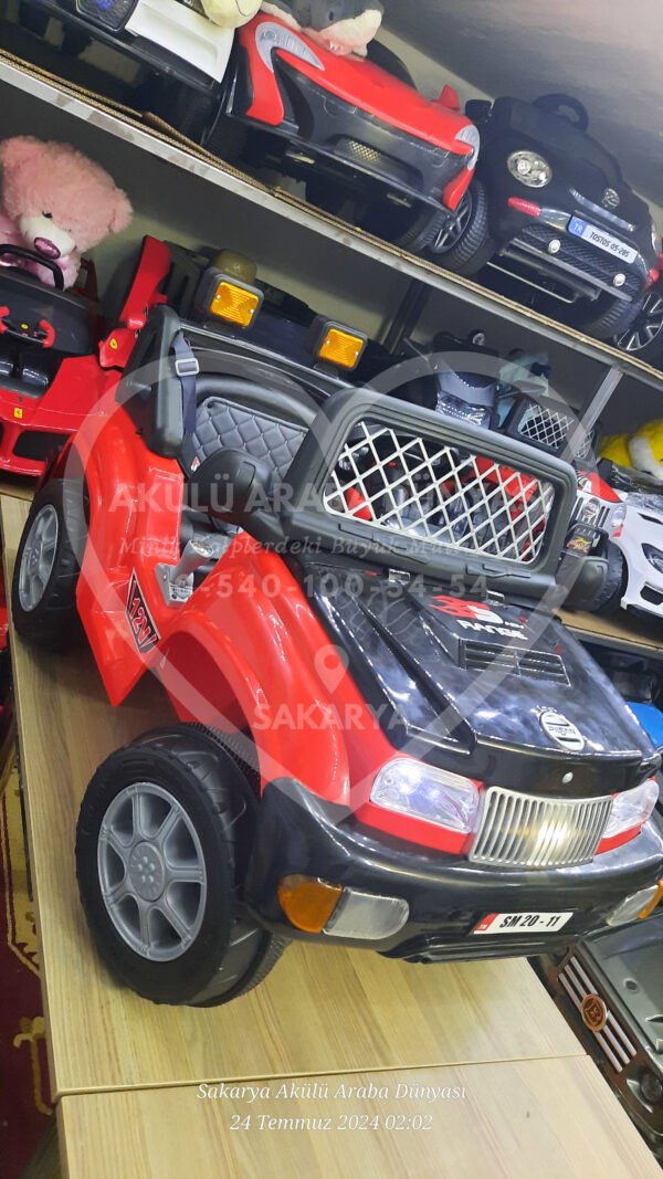 Pilsan Samy Range 12 Volt Akülü Araba Kırmızı Siyah