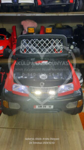 Pilsan Samy Range 12 Volt Akülü Araba Kırmızı Siyah