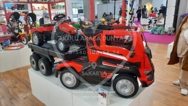 Pilsan Süper Car Akülü Tır Çekici ve Romork Arge Prototip