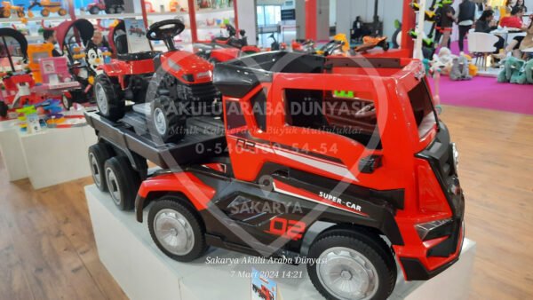 Pilsan Süper Car Akülü Tır Çekici ve Romork Arge Prototip