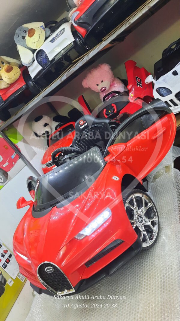Akar Toys Bravo Kumandalı 4X2 12 Volt Kırmızı Akülü Araba (95-363)
