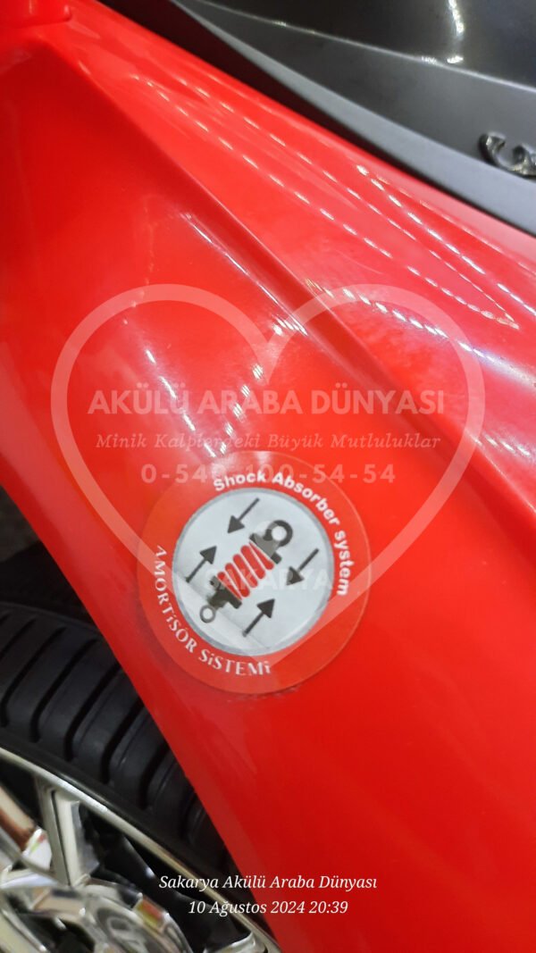 Akar Toys Bravo Kumandalı 4X2 12 Volt Kırmızı Akülü Araba (95-363)