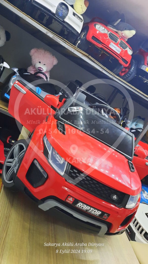 Akar Toys Raptor Akülü Araba 12 Volt Kumandalı (96-339)