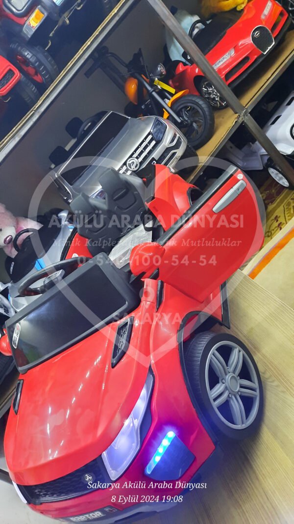 Akar Toys Raptor Akülü Araba 12 Volt Kumandalı (96-339)