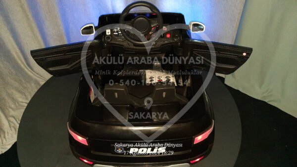 Akar Toys Raptor Polis Akülü Araba 12 Volt Kumandalı (96-469)