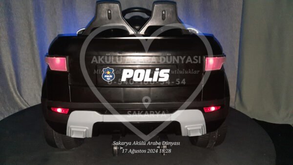 Akar Toys Raptor Polis Akülü Araba 12 Volt Kumandalı (96-469)
