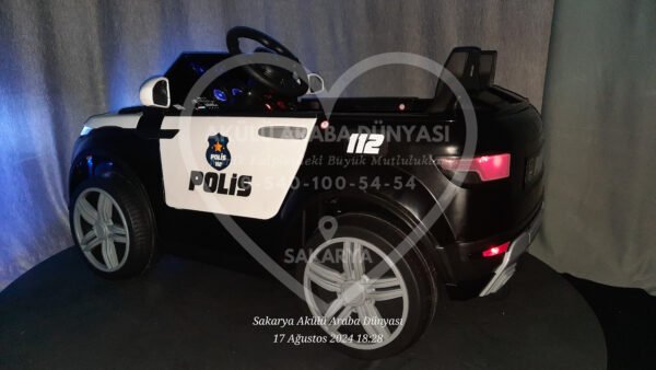 Akar Toys Raptor Polis Akülü Araba 12 Volt Kumandalı (96-469)