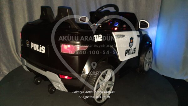 Akar Toys Raptor Polis Akülü Araba 12 Volt Kumandalı (96-469)