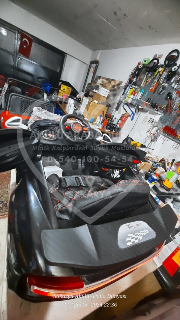 BabyHope 440 Siyah 12 Volt Kumandalı Akülü Araba İkinci El