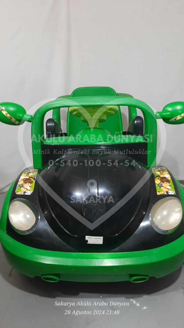 Ben 10 Akülü Araba 6 Volt Kumandalı Lisanslı İkinciel - Görsel 2