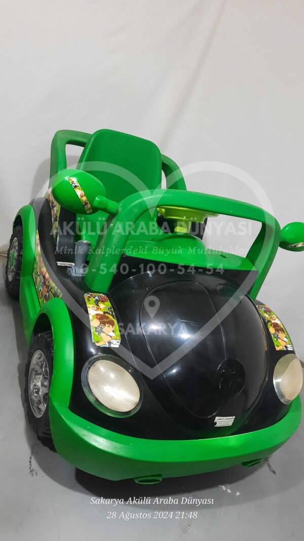 Ben 10 Akülü Araba 6 Volt Kumandalı Lisanslı İkinciel - Görsel 3