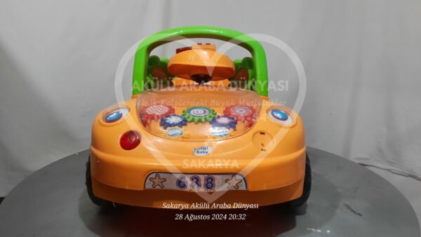 Crystal Baby Police Akülü Araba 6 Volt İkinciel - Görsel 5