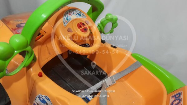 Crystal Baby Police Akülü Araba 6 Volt İkinciel - Görsel 3